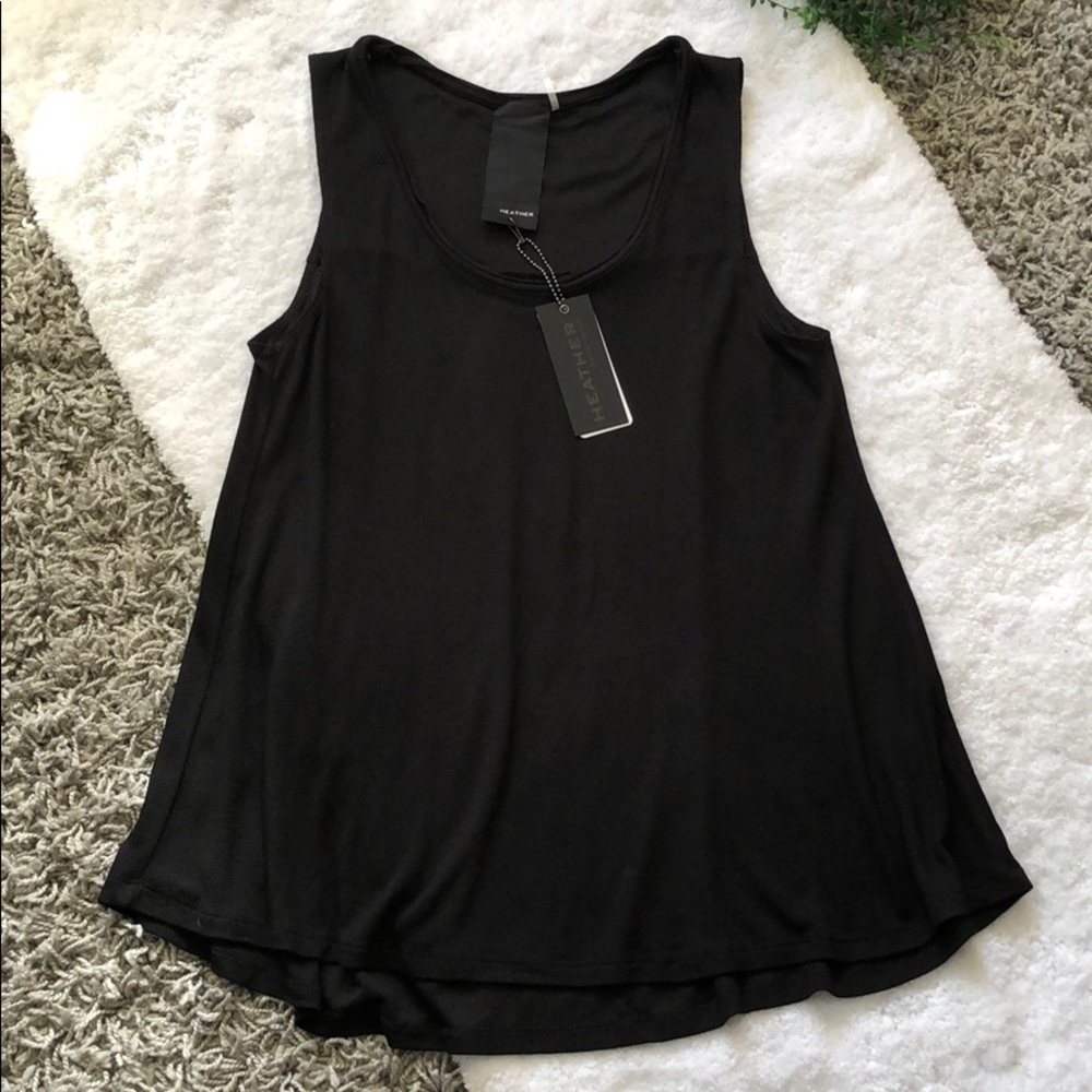 HEATHER by Bordeaux tank top